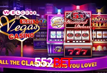 Descubra o Mundo do Cassino Online com 552bet